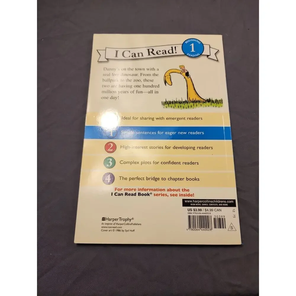 Danny and the Dinosaur by Syd Hoff (1992, Trade Paperback)